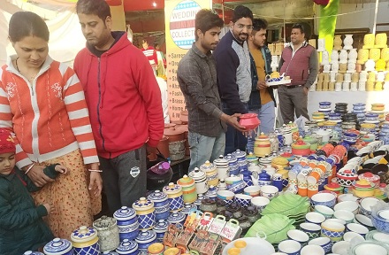 बीकानेर की खुशबू बिखेरती मुगलकाल डिजाइन की क्रोकरी