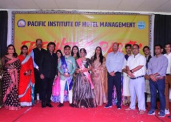 पेसिफिक होटेल प्रबंधन संस्थान में फ़्रेशर पार्टी का आयोजन”