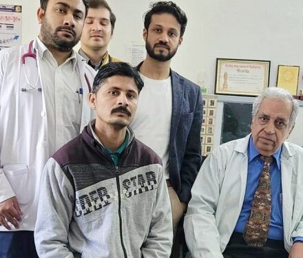 दुर्लभ नाभि की पथरी का सफल ऑपरेशन