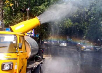 वायु प्रदूषण दूर करने लेकसिटी में आएगी एंटी-स्मॉग गन