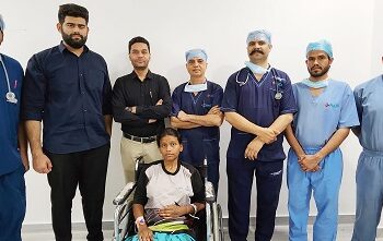 स्प्लेनिक हाइडैटिड सिस्ट से पीड़ित मरीज की सफल सर्जरी