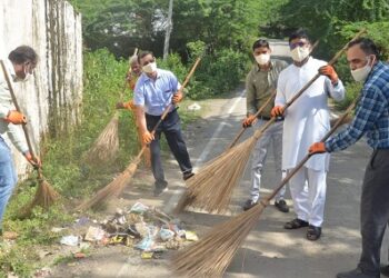 हिंदुस्तान जिंक के जावर ग्रुप ऑफ माइंस ने स्वच्छता के लिये किया प्रोत्साहित