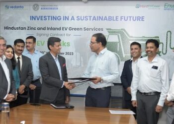 ईवी ट्रकों के उपयोग को इनलैंड ईवी ग्रीन सर्विसेज के साथ हिंद जिंक की साझेदारी