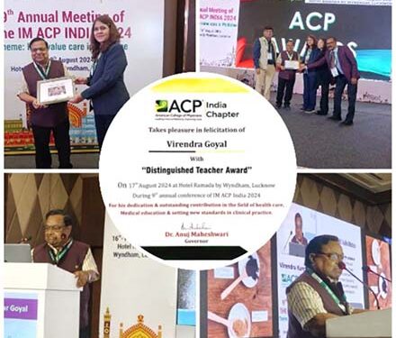 डॉ.गोयल राष्ट्रीय प्रतिष्ठित शिक्षक पुरस्कार-2024 से सम्मानित