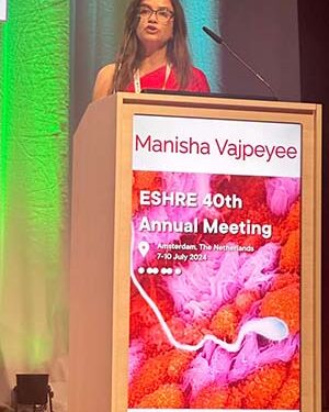 डॉ.मनीषा ने नीदरलैंड में वेजाइनल माइक्रोबायोम पर प्रजेन्ट किया रिचर्स