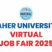 पेसिफिक यूनिवर्सिटी में वर्चुअल जॉब फेयर का शुभारंभ