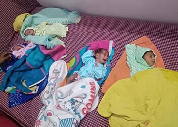 अमर आशीष हॉस्पीटल में आईवीएफ से महिला ने 4 संतानों को दिया जन्म