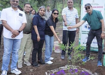 हिन्दुस्तान जिंक ने बागदड़ा मगरमच्छ संरक्षण रिजर्व में शुरू किया पौधरोपण अभियान