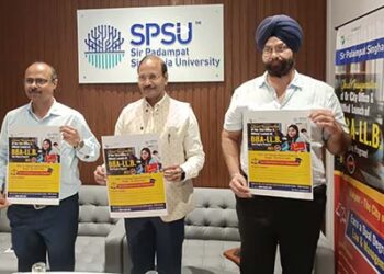 एसपीएसयू के उदयपुर सिटी ऑफिस के उद्घाटन के साथ बीबीए एलएलबी पाठ्यक्रम का शुभारंभ