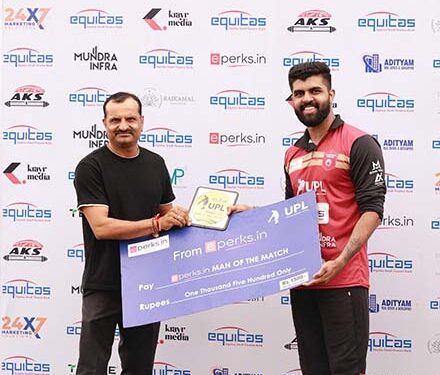 निशांत कच्छावा के शतक की बदौलत हल्दीघाटी योद्धाज विजयी