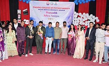 स्पंदन में नमन मिस्टर एवं तनिष्का मिस फ्रेशर