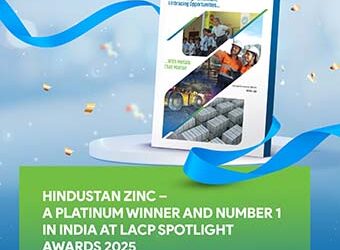 हिन्दुस्तान जिंक को एलएसीपी स्पॉटलाइट अवार्ड्स में ‘प्लैटिनम वर्ल्डवाइड’ पुरस्कार