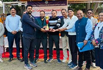 पेसिफिक में अन्तर महाविद्यालय क्रिकेट प्रतियोगिता का समापन