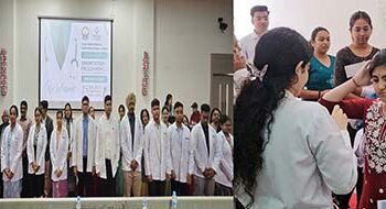 पीएमसीएच के नए एमबीबीएस सत्र में व्हाइट कोट सेरेमनी से पारंपरिक स्वागत