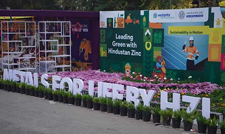 हिन्दुस्तान जिंक के सखी और समाधान प्रोजेक्ट्स फ्लावर शो में बने पर्यटकों की पसंद