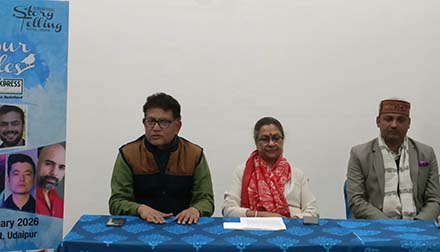 प्रेरणास्पद कहानियों से लोगों का जीवन बदलने पुनः आया उदयपुर टेल्स स्टोरी टेलिंग महोत्सव