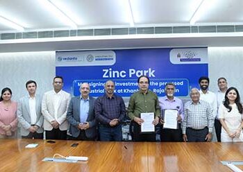 देश के पहले जिंक पार्क के लिए हिन्दुस्तान जिंक और त्रिपुरा ग्रुप के बीच एमओयू