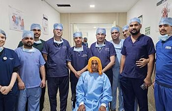 59 वर्षीय महिला की दुर्लभ जन्मजात बीमारी का सफल इलाज