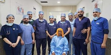 59 वर्षीय महिला की दुर्लभ जन्मजात बीमारी का सफल इलाज