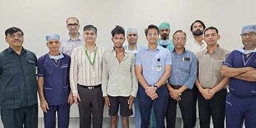 पीएमसीएच में 18 वर्षीय युवक की स्पाइनल कॉर्ड से निकाला दुर्लभ ट्यूमर