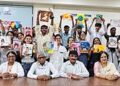 पेसिफिक मेडिकल में विद्यार्थियों ने रंगों और कला के जरिए मां के प्रति जताया प्रेम